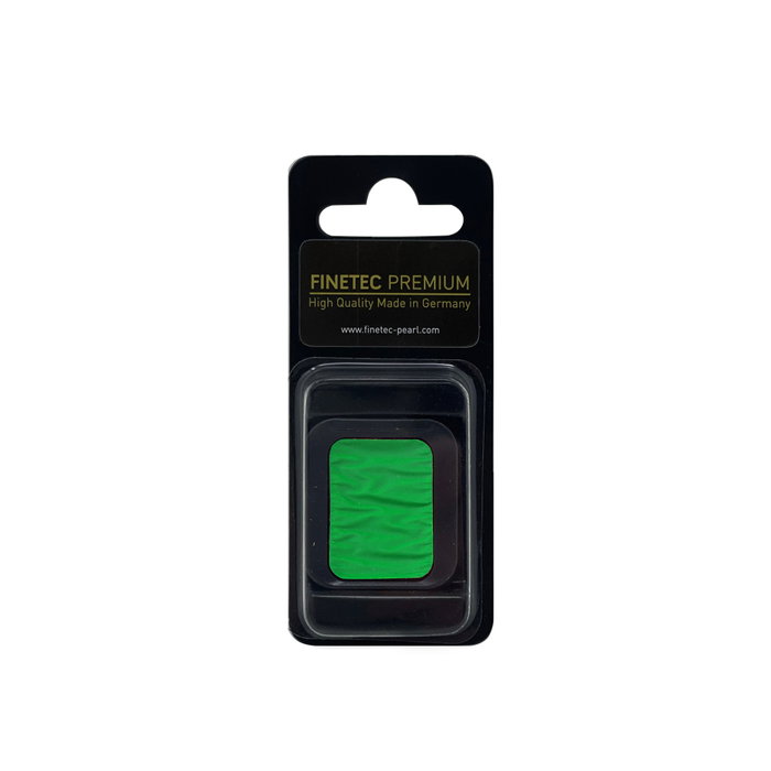 Finetec FINETEC® Premium pastilla de acuarela neón Verde Finetec FINETEC® Premium pastilla de acuarela neón Verde